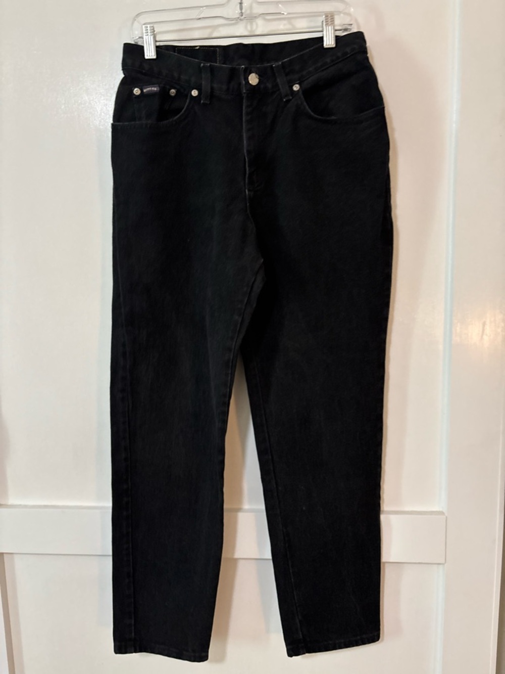 Black denim Riders jeans size 12